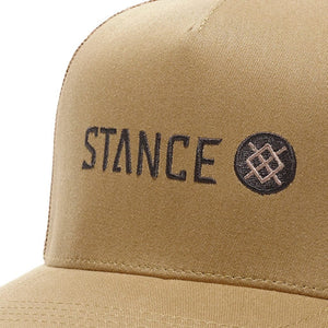 STANCE ICON TRUCKER HAT STONE S2AS