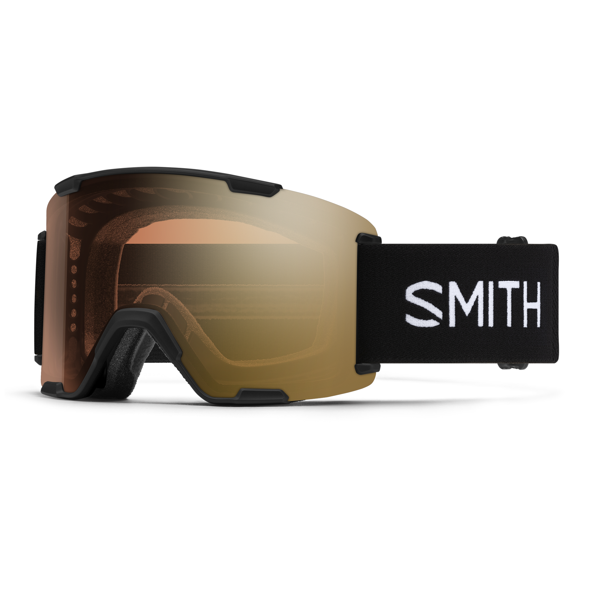 2027 Smith Stash XL Goggles - Black Photochromic Gold Mirror