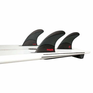 SURFBOARD FUTURES EA TECHFLEX THRUSTER FINS - MEDIUM S2AS