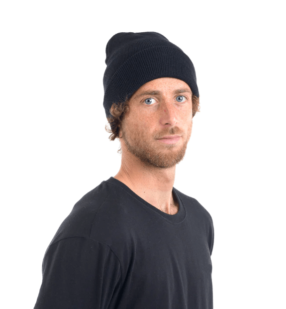 Surflogic Cuffed Beanie Black S2AS