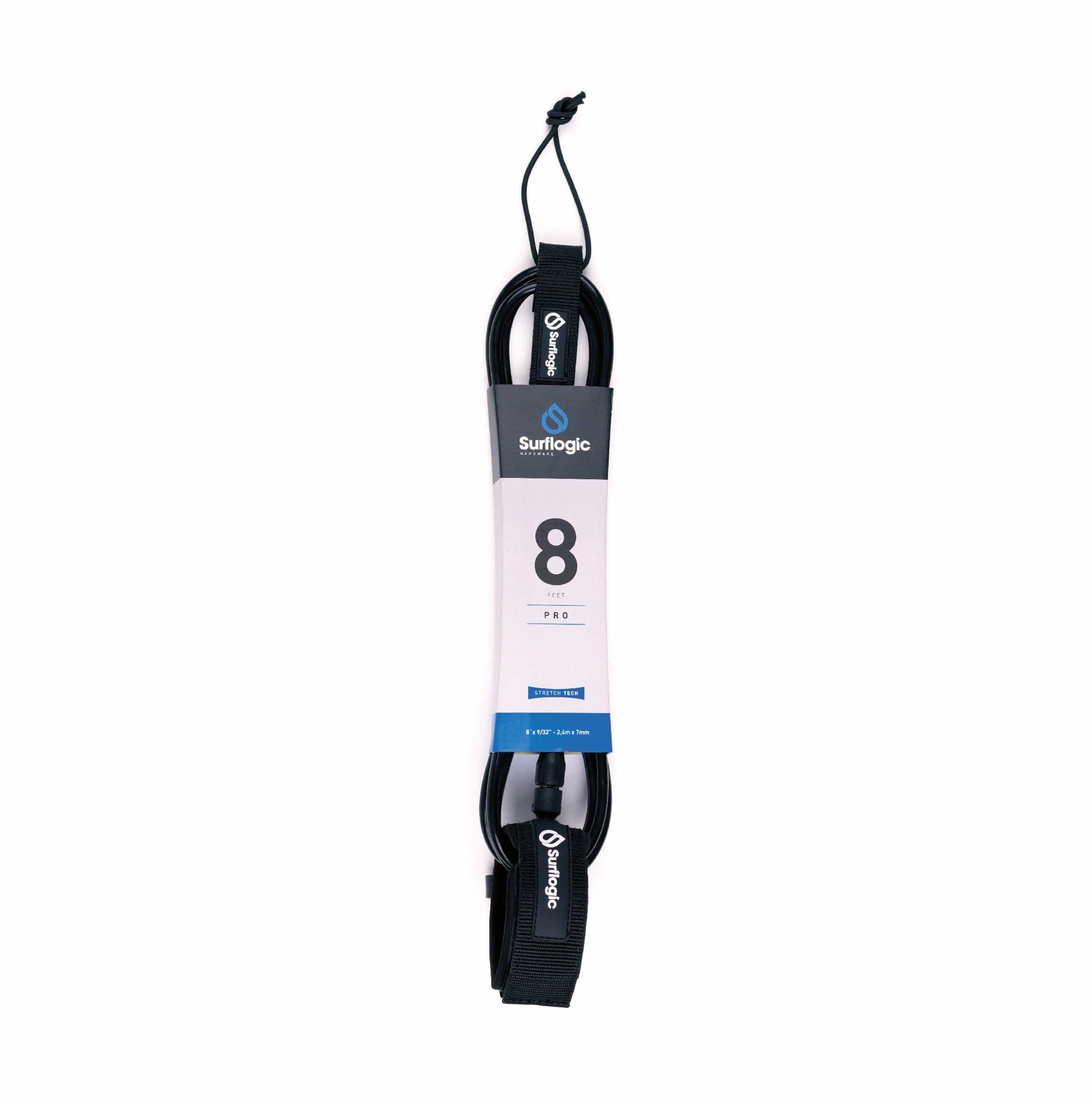 Surflogic Leash Pro Black S2AS