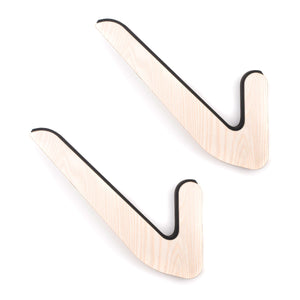 Surflogic Wooden Longboard Wall Rack S2AS