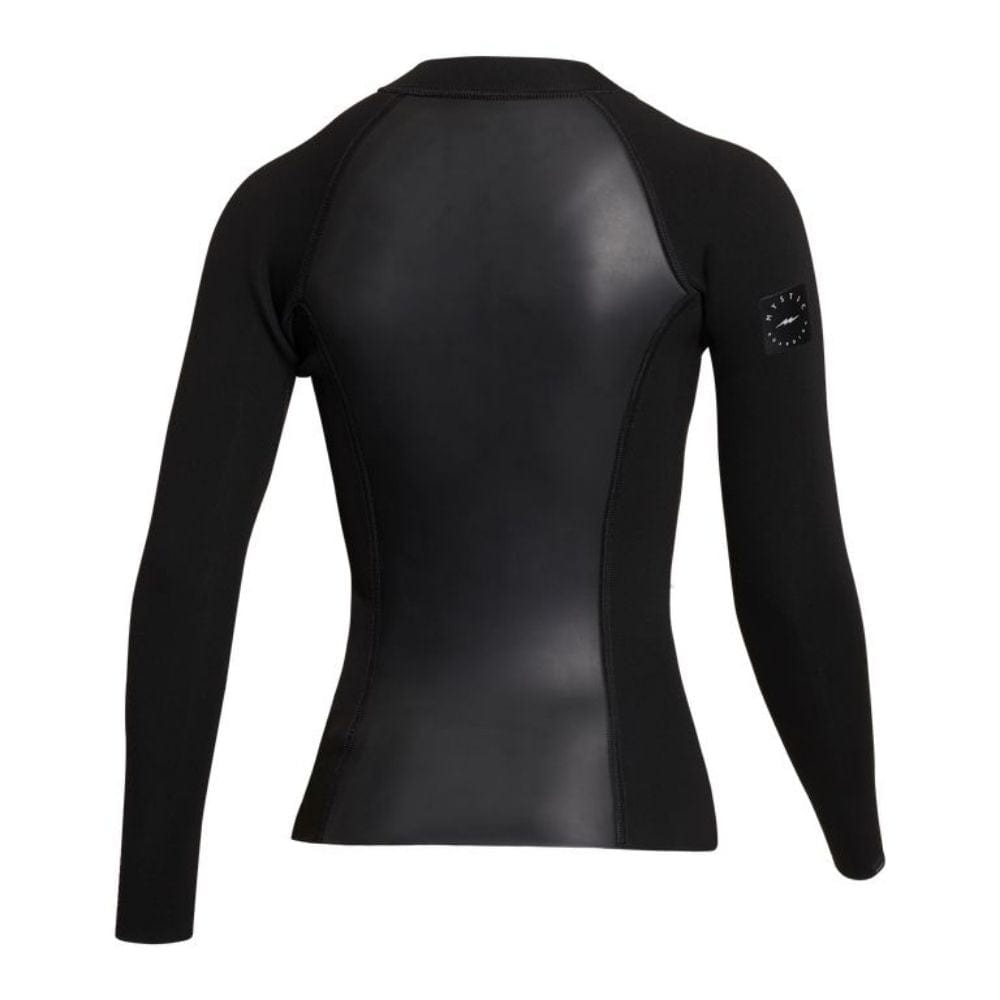 Mystic Sway Women's L/S Neoprene Vest 2mm Fzip Black S2AS