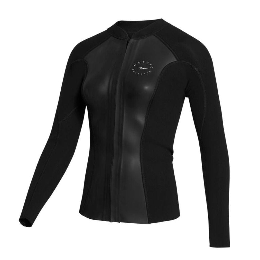 Mystic Sway Women's L/S Neoprene Vest 2mm Fzip Black S2AS