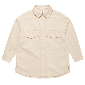 The Overshirt Shirt Womens - Off White - 2024 Mystic