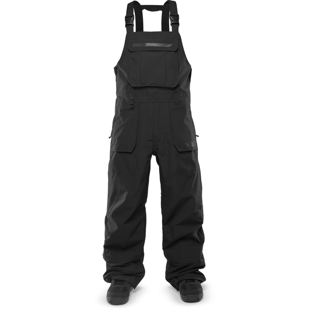 ThirtyTwo Basement Bib – Black THIRTYTWO