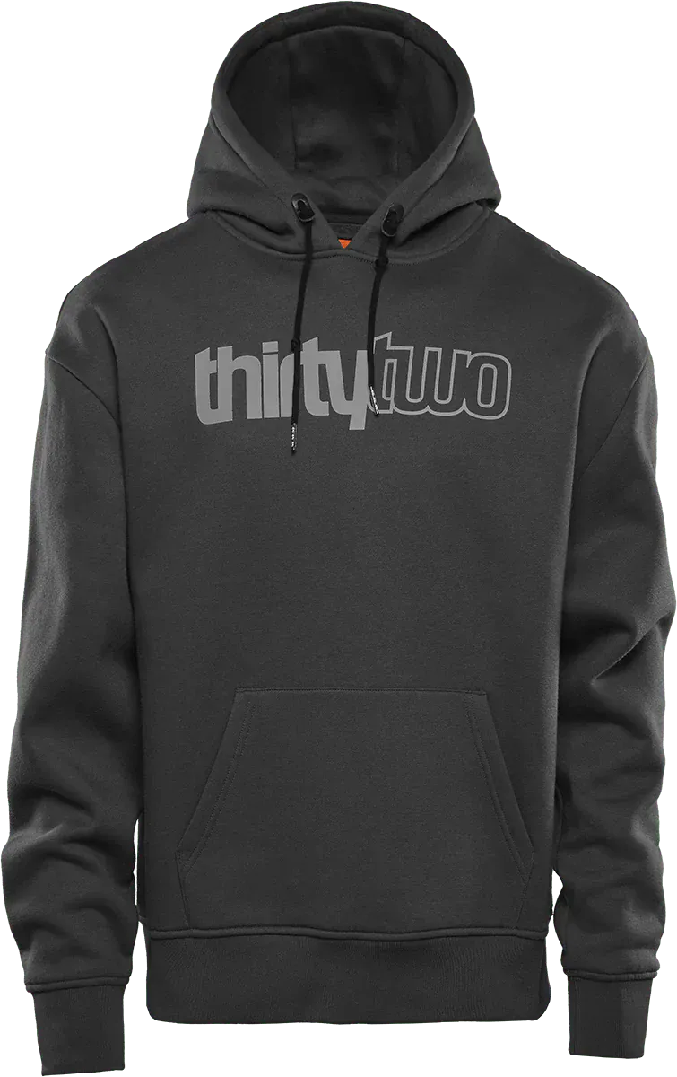 ThirtyTwo Double Tech Pullover Hoodie – Black/Charcoal THIRTYTWO
