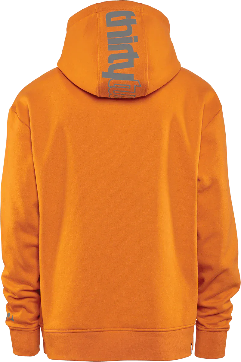ThirtyTwo Double Tech Pullover Hoodie – Grey/Orange THIRTYTWO