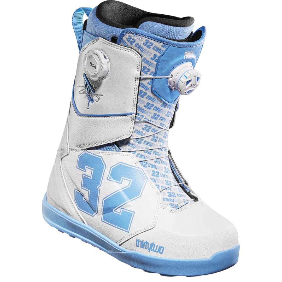 ThirtyTwo Lashed Double BOA® x Powell Snowboard Boots – White/Green THIRTYTWO