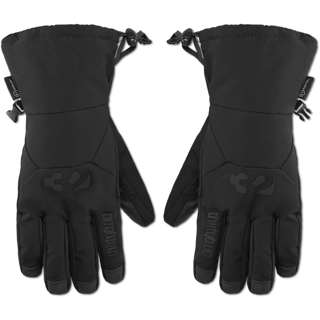 ThirtyTwo Lashed Glove – Black/Black THIRTYTWO