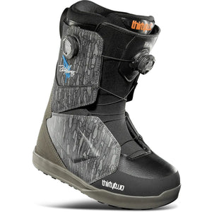 ThirtyTwo Men’s Lashed Double BOA® x Powell Snowboard Boots – Olive/Grey/Black THIRTYTWO