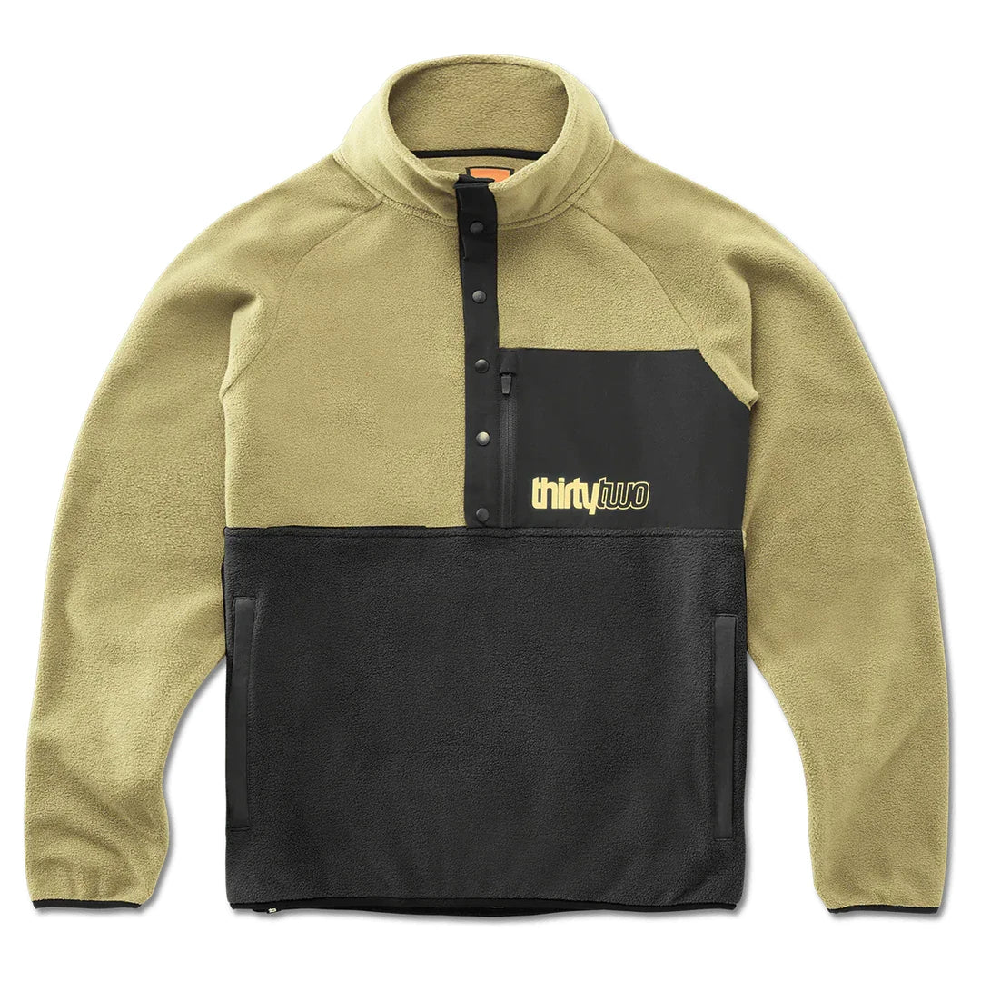 ThirtyTwo Rest Stop Anorak – Black/Tan THIRTYTWO