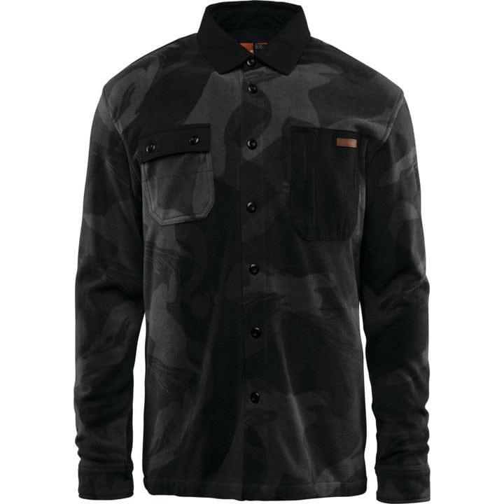 ThirtyTwo Reststop Polar Fleece Shirt (Black/Camo) S2AS