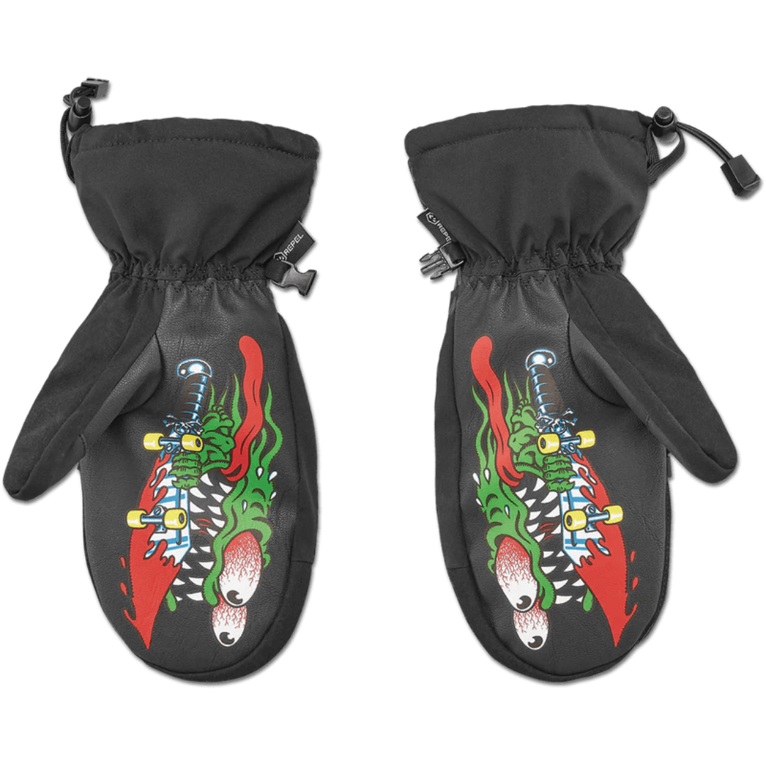 ThirtyTwo Santa Cruz X Corp Mitt – Black/Black THIRTYTWO