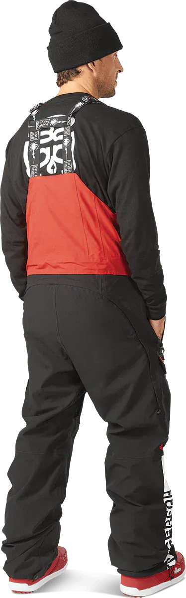 ThirtyTwo Spring Break x Powder Bib – Red/Black THIRTYTWO