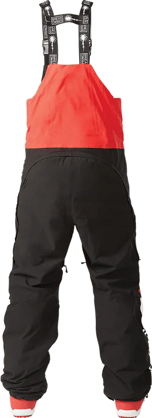 ThirtyTwo Spring Break x Powder Bib – Red/Black THIRTYTWO
