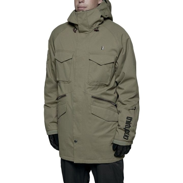 Thirtytwo Warsaw Snowboard Jacket (Fatigue) S2AS