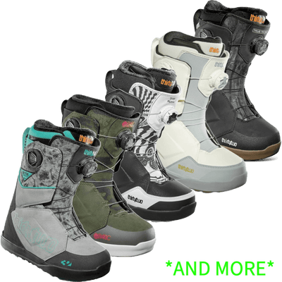 THIRTYTWO WOMEN'S LASHED DOUBLE BOA® SNOWBOARD BOOTS THIRTYTWO