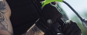 2027 Radar Vapor-K BOA Inside-Out Waterski Glove - Black / Shadow