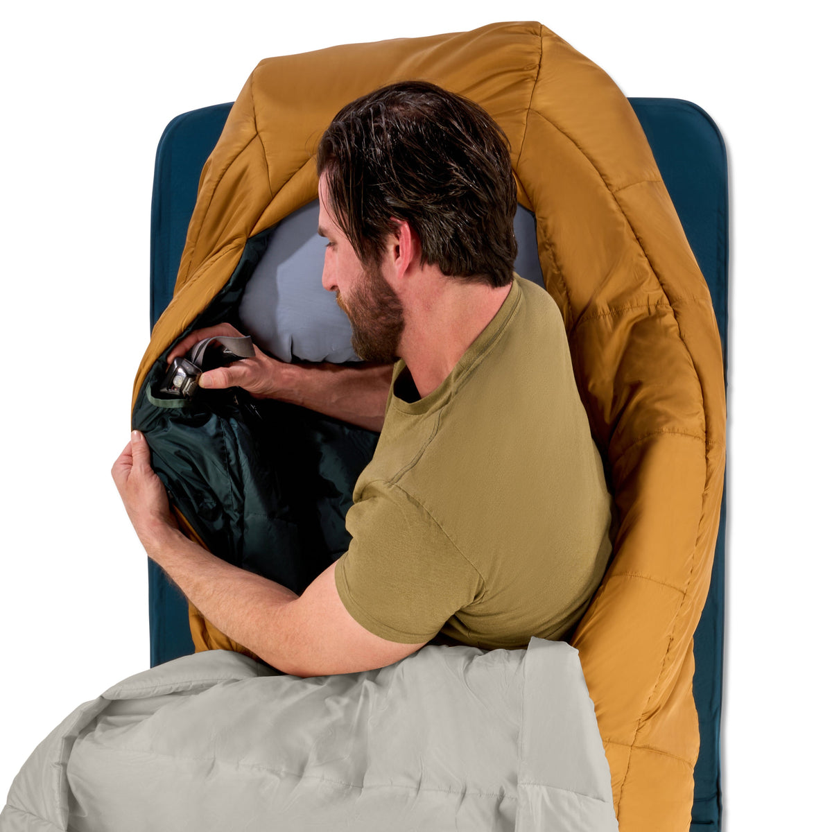Kelty Eclipse 35°F Synthetic Sleeping Bag – Lightweight Camping Bag - view 4
