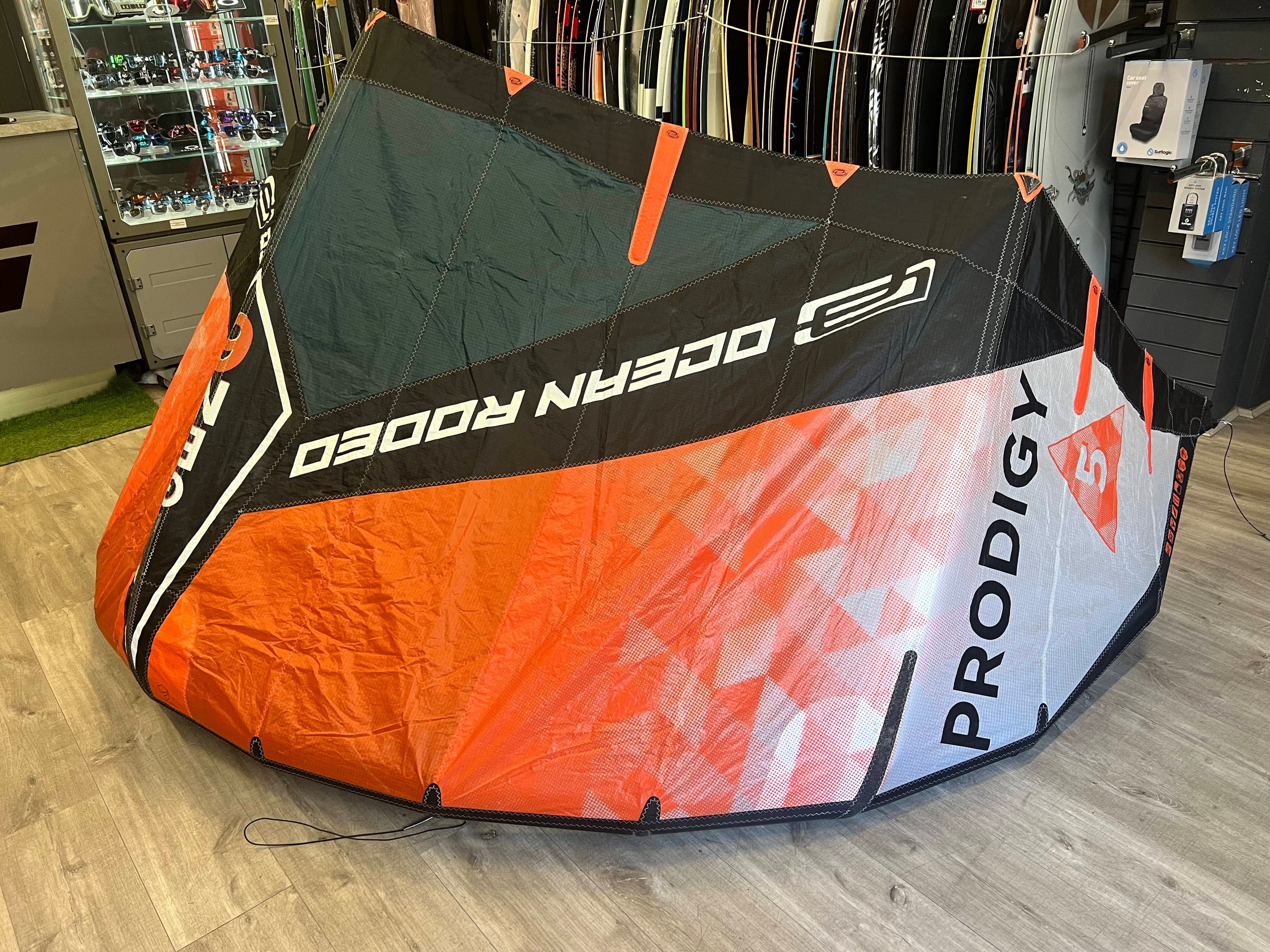 Used Ocean Rodeo Prodigy 5m kitesurfing kite (2019) OCEAN RODEO