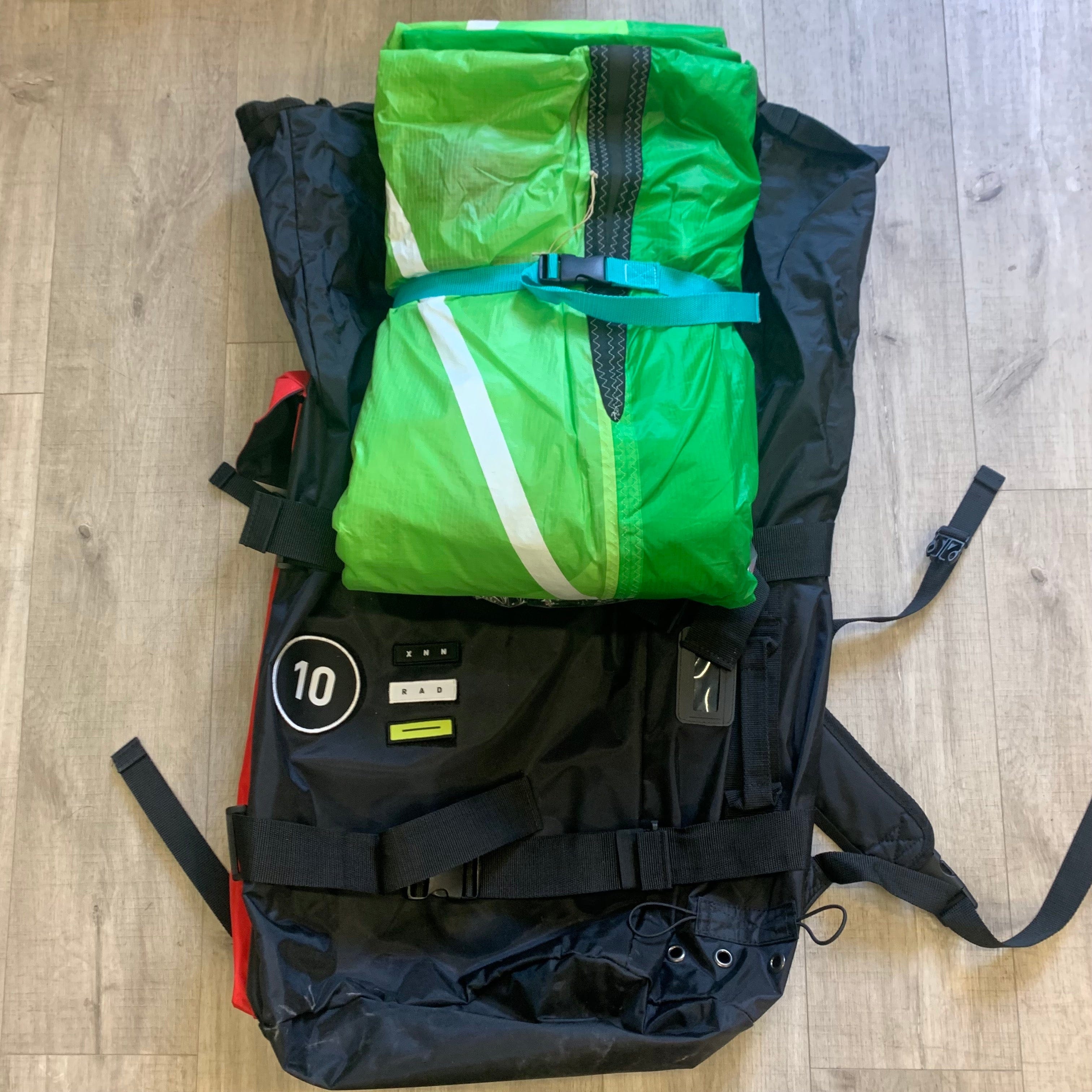 USED XENON RAD 10M KITESURFING KITE S2AS