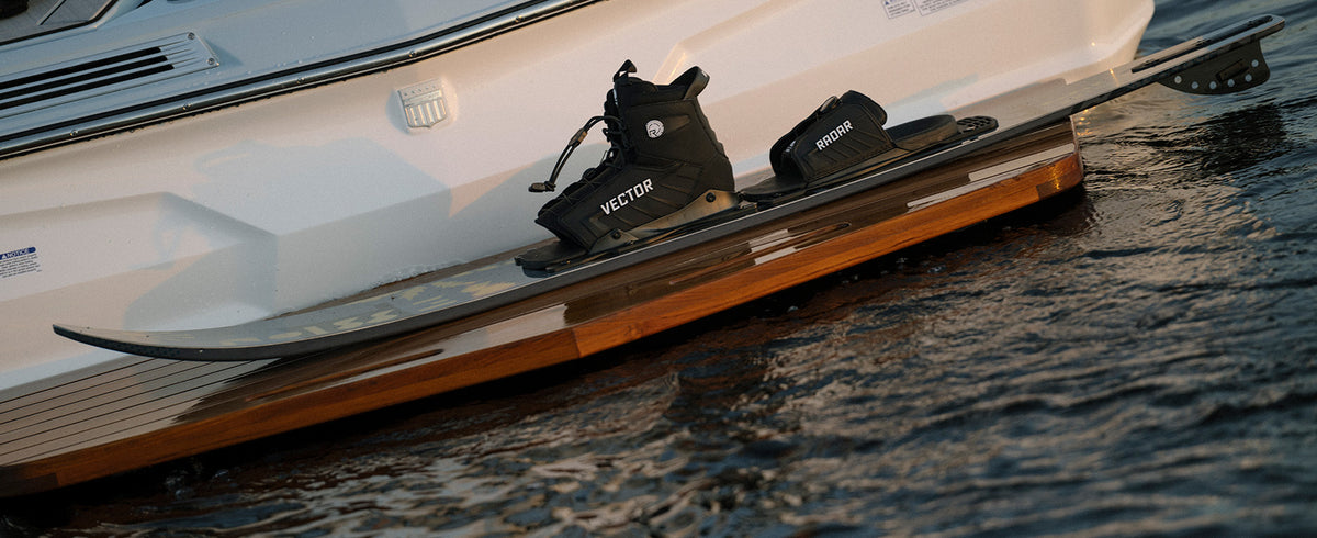 2027 Radar Vector BOA Waterski Boot - Blackout
