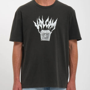 Volcom Amplified Stone PW Short Sleeve T - Shirt (Black) S2AS