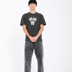 Volcom Amplified Stone PW Short Sleeve T - Shirt (Black) S2AS