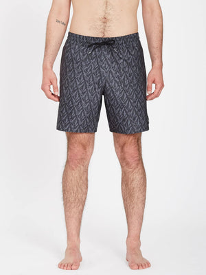 Volcom FA Justin Hager 17" BoardShorts (Black) S2AS