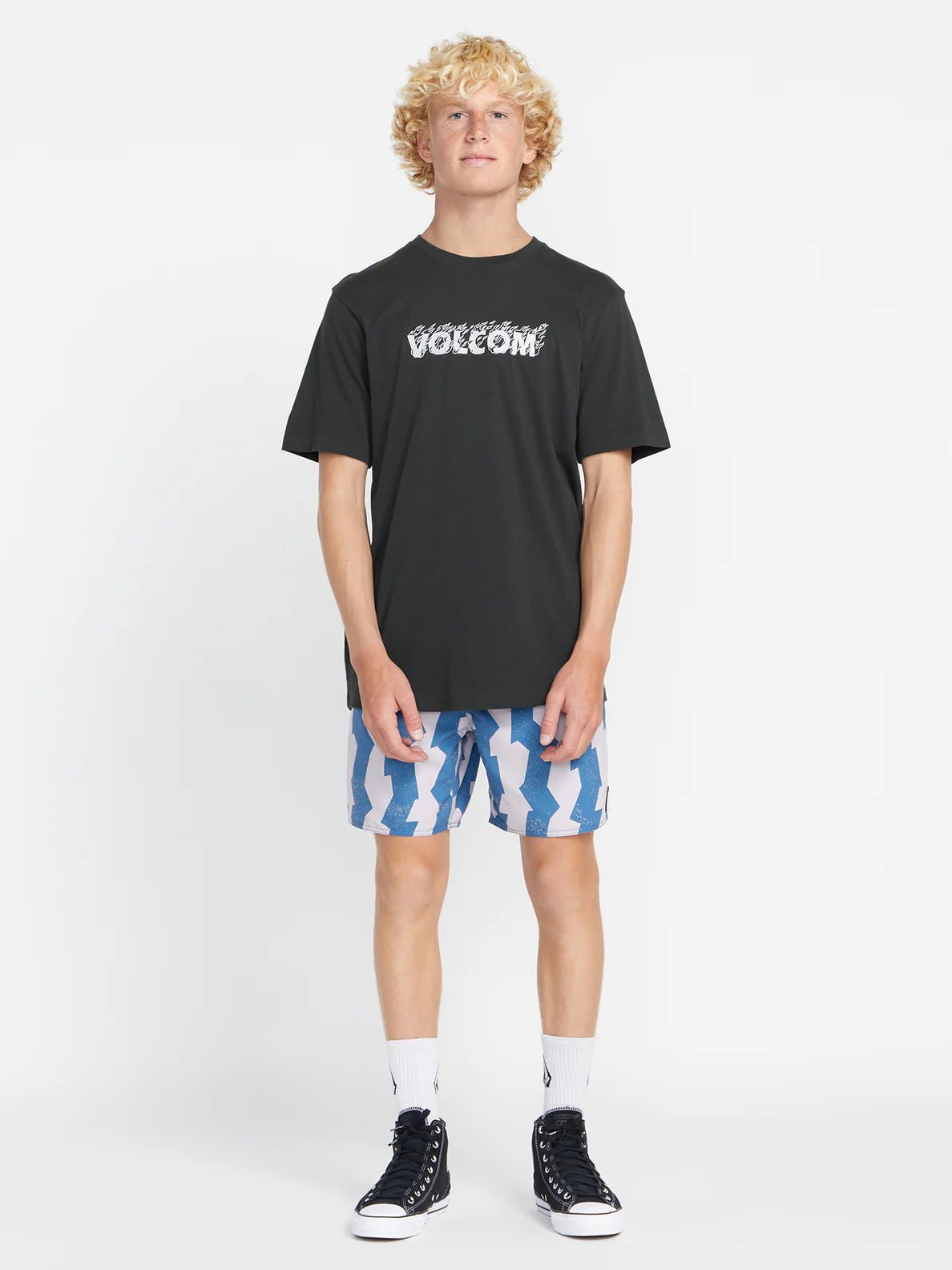 Volcom Firefighter short sleeve T-Shirt (Stealth) S2AS