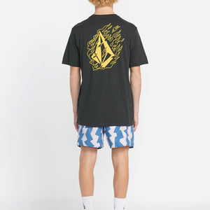 Volcom Firefighter short sleeve T-Shirt (Stealth) S2AS