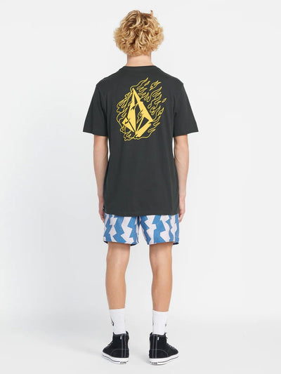 Volcom Firefighter short sleeve T-Shirt (Stealth) S2AS