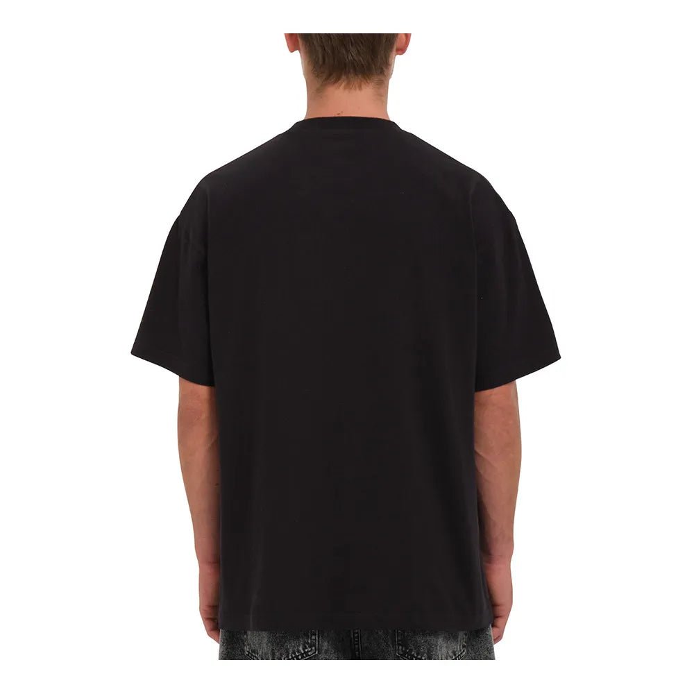 Volcom Hammered LSE Short Sleeve T-Shirt (Black) S2AS