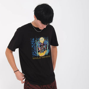 Volcom Max Sherman Short Sleeve T-Shirt (Black) S2AS