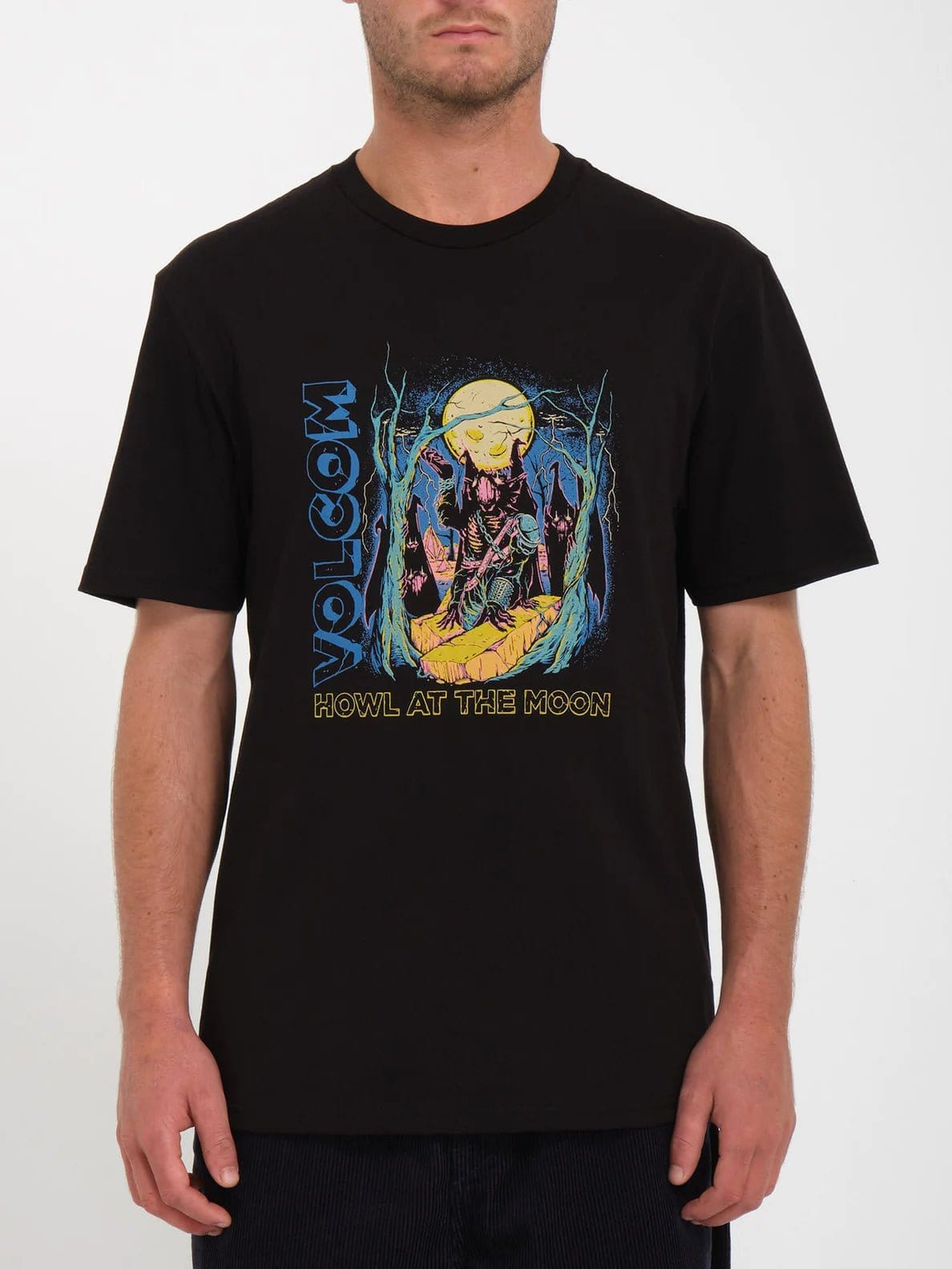 Volcom Max Sherman Short Sleeve T-Shirt (Black) S2AS