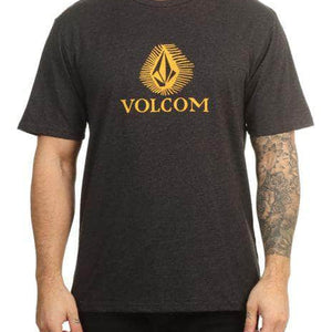 Volcom Offshore Stone T-Shirt (Heather Black) S2AS