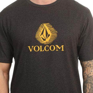 Volcom Offshore Stone T-Shirt (Heather Black) S2AS
