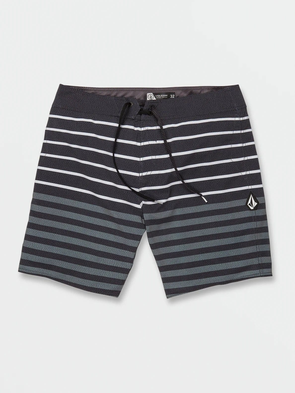 Volcom Quarta Static Mod 19" BoardaShort (Black) S2AS