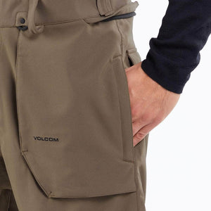 Volcom Roan Bib Men's Snow Pants (Brown) S2AS