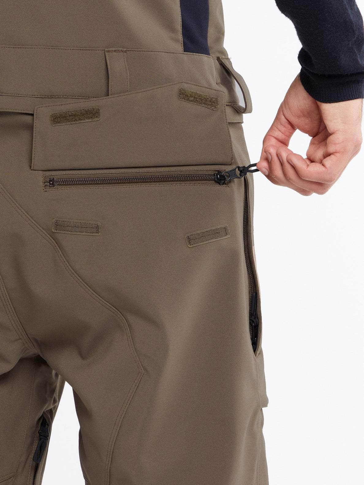 Volcom Roan Bib Men's Snow Pants (Brown) S2AS