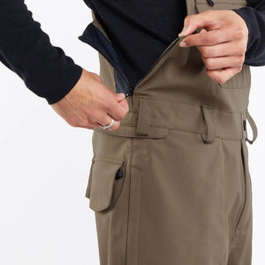 Volcom Roan Bib Men's Snow Pants (Brown) S2AS