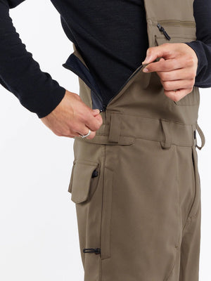 Volcom Roan Bib Men's Snow Pants (Brown) S2AS