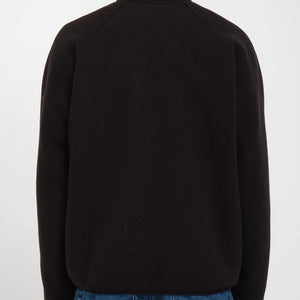 Volcom Runtime Grid Zip Sherpa fleece (Black) S2AS