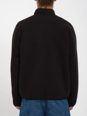 Volcom Runtime Grid Zip Sherpa fleece (Black) S2AS