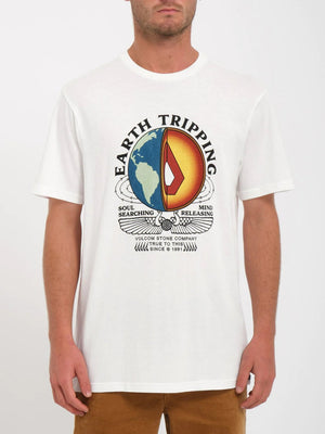 Volcom Section Farm to Yarn T-Shirt (Off White) S2AS