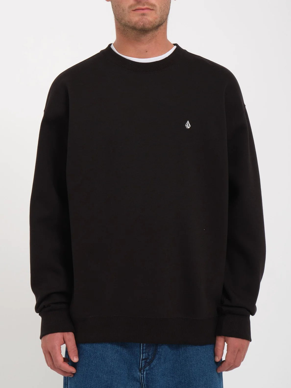 Volcom Single Stone Crew (Black) S2AS