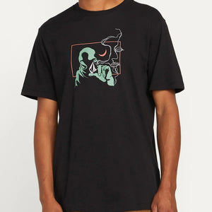 Volcom Skate Vitals Axel Short Sleeve T-Shirt (Black) S2AS