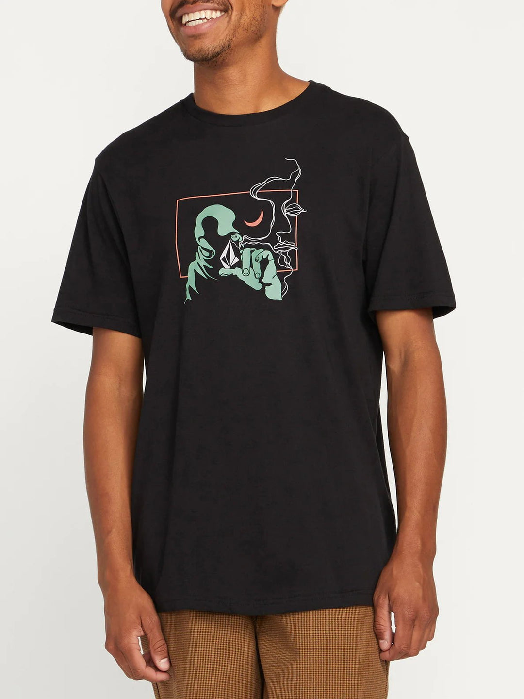 Volcom Skate Vitals Axel Short Sleeve T-Shirt (Black) - S2AS