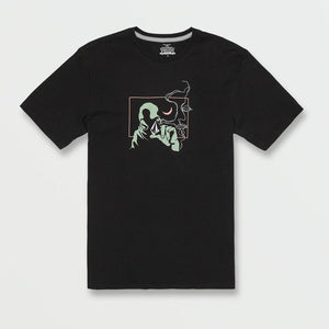 Volcom Skate Vitals Axel Short Sleeve T-Shirt (Black) S2AS